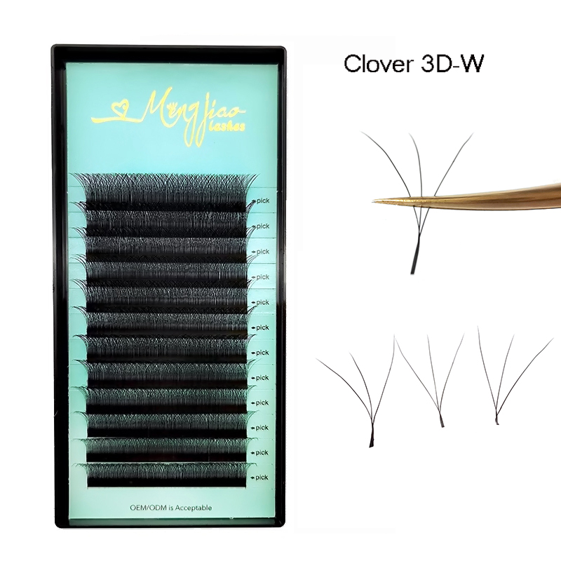 Eyelash Extension Logo - Extensión de pestañas Clover W, pestañas