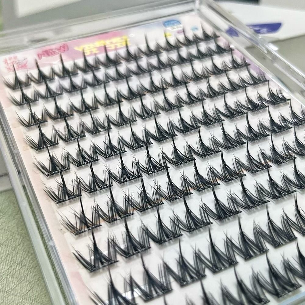 Eyelash Extension No 11 - 100/130/200 Racimos de Pestañas Postizas Negras