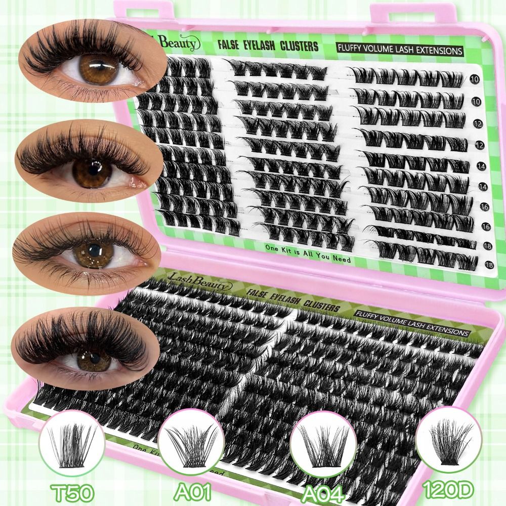 Eyelash Extension Natural - Pestañas Postizas de Aspecto Natural, Diseño