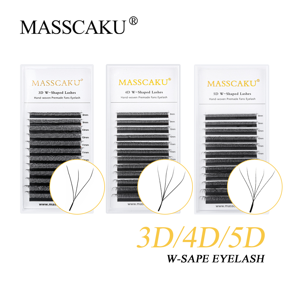 Eyelash Extension Logo - Pestañas individuales estilo Masscaku W de