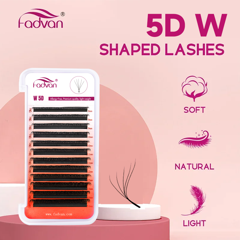 Eyelash Extension Logo - FADVAN Light 5D W en forma