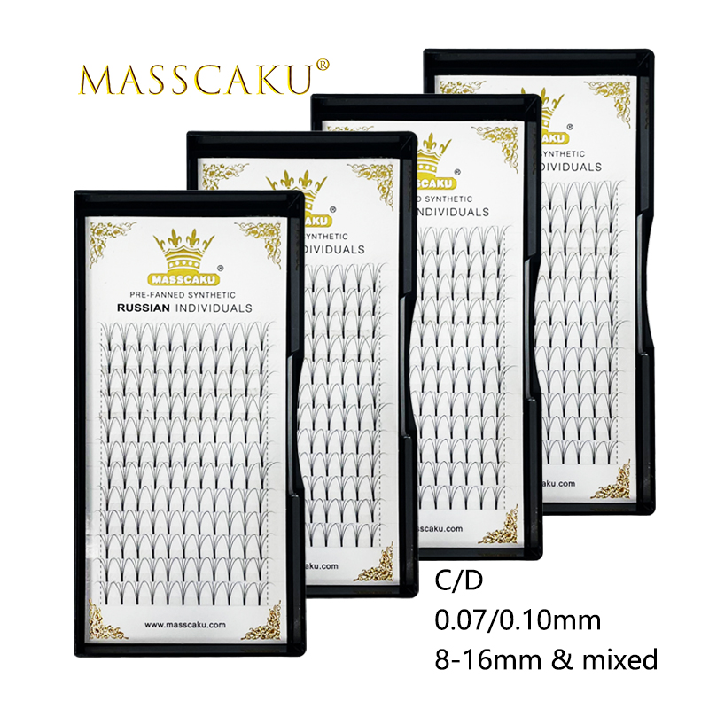 Mega Volume Lash - Extensiones de Pestañas de Visón Sintético