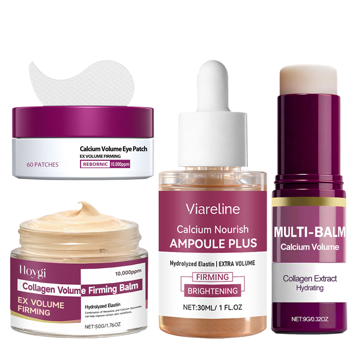 Eye Pad Collagen - Set de Cuidado Facial con Calcio