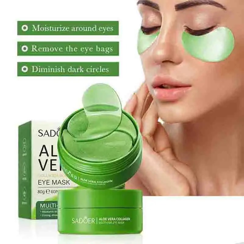 Eye Pad Collagen - Mascarilla de colágeno de Aloe Vera