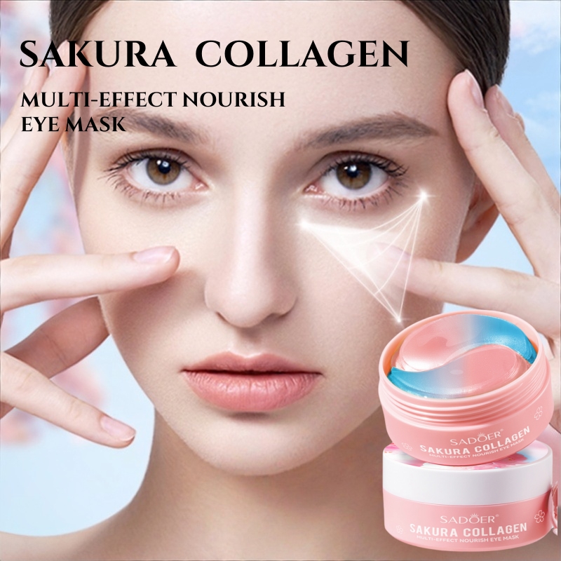 Eye Pad Collagen - 60 mascarillas nutritivas multiefecto de colágeno