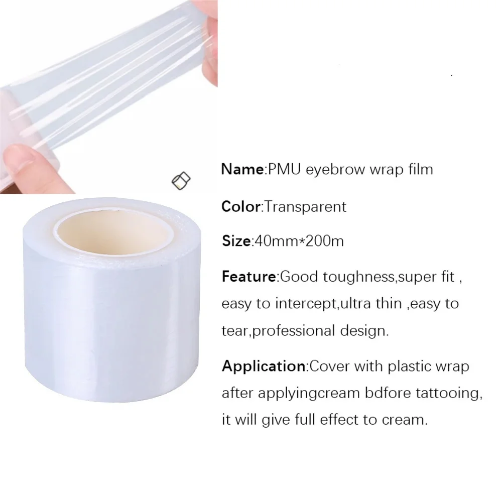 Eyelash Extension Permanent - 1 Rollo de 200M de Plástico
