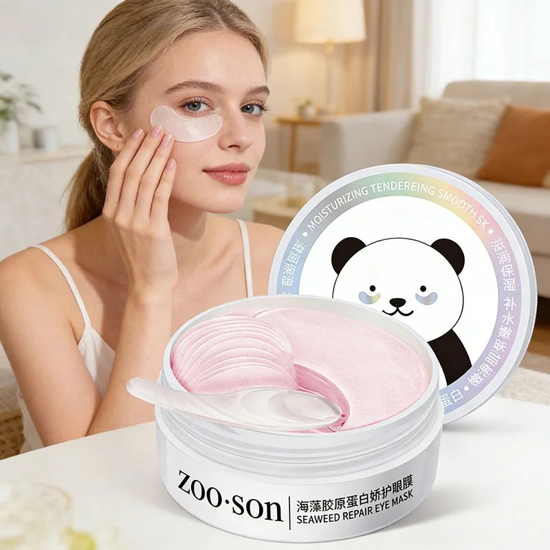 Eye Pad Collagen - 60 Piezas de Parches de Colágeno