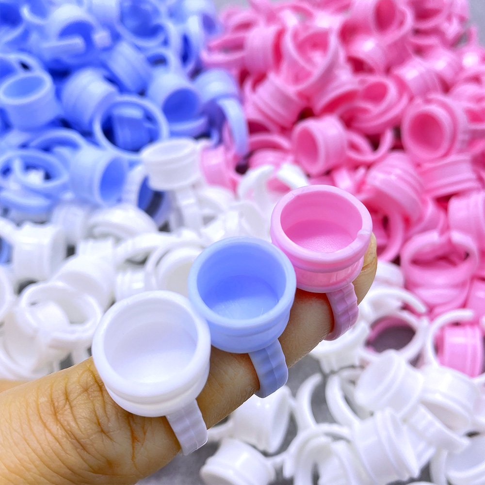 100 Uds. Taza de anillo de peg - Eyelash Extension Guide reseña y precio