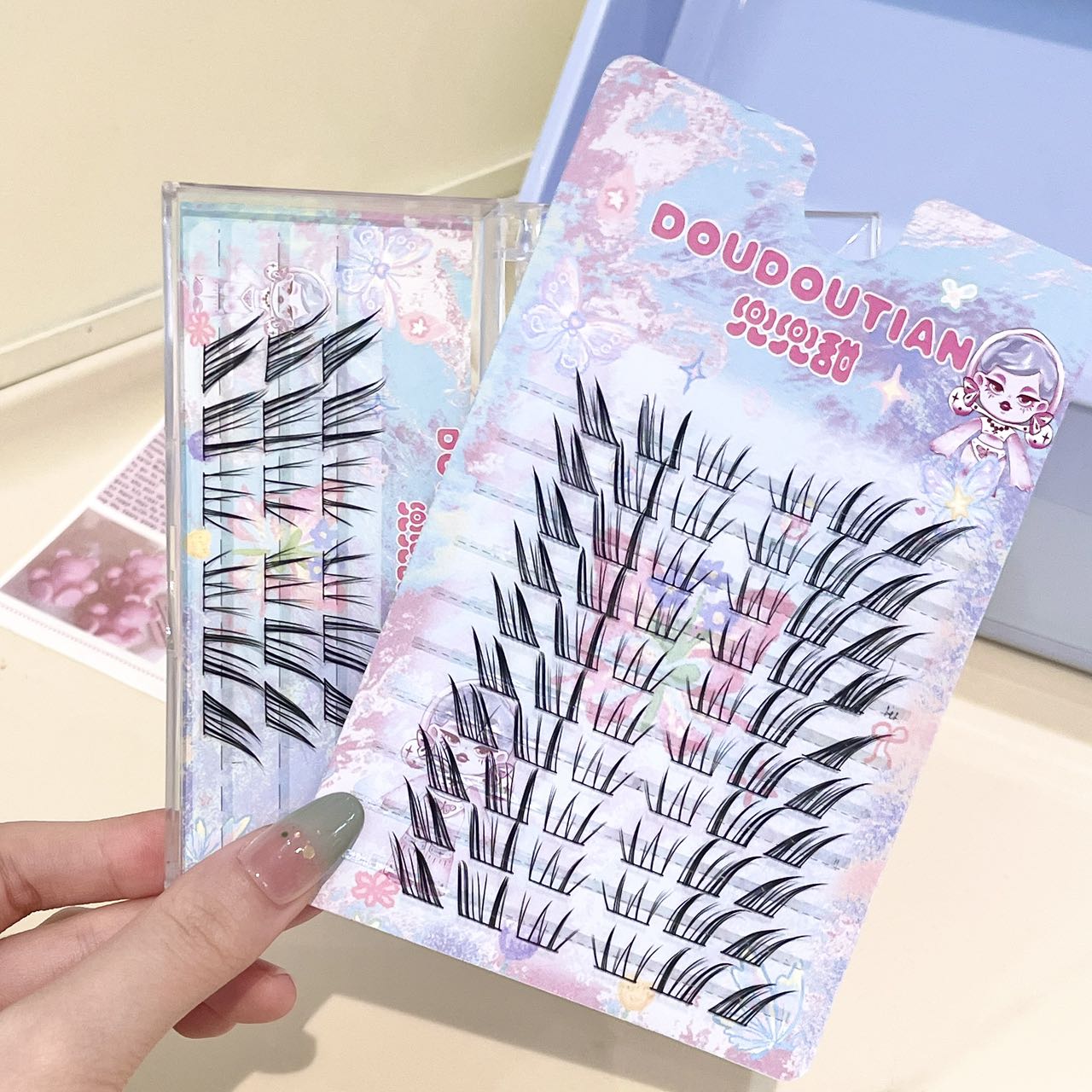 Pestañas Postizas Doudoutian C - Eyelash Extension Natural reseña y precio