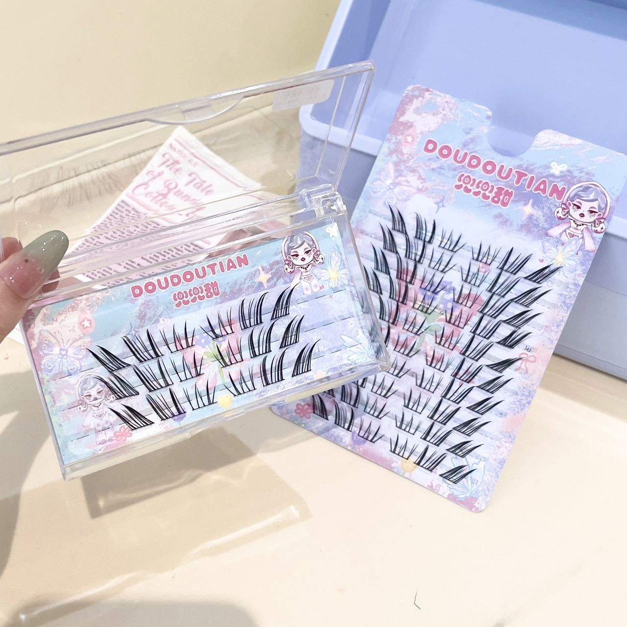 Pestañas Postizas Doudoutian C - Eyelash Extension Natural reseña y precio
