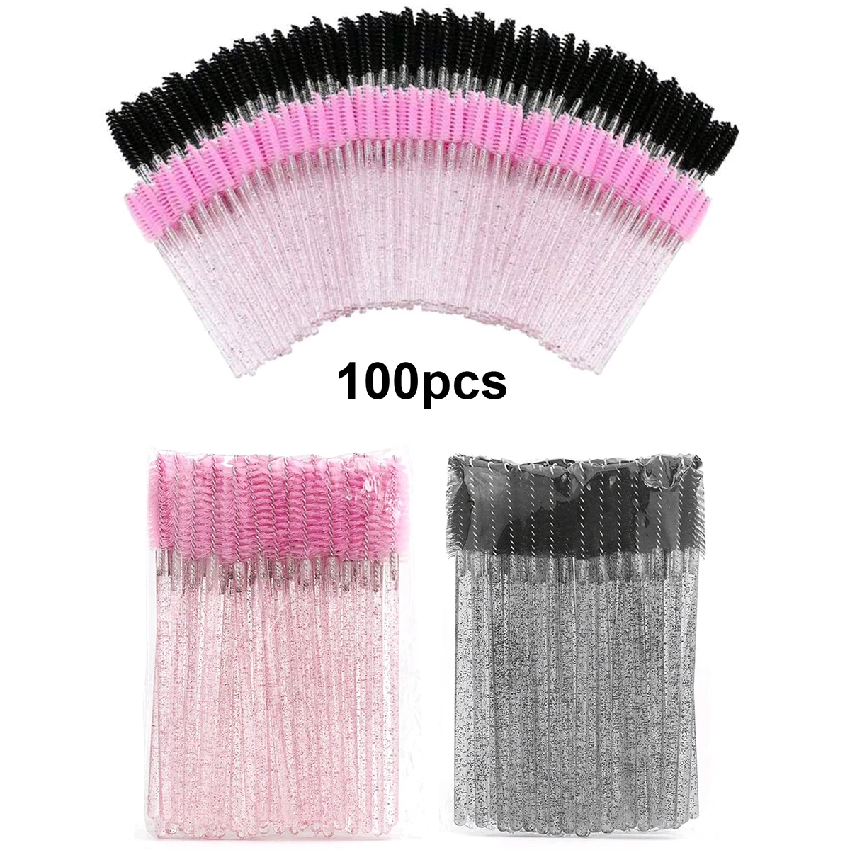 100 unidades de cepillos desec - Eyelash Extension Wholesale reseña y precio
