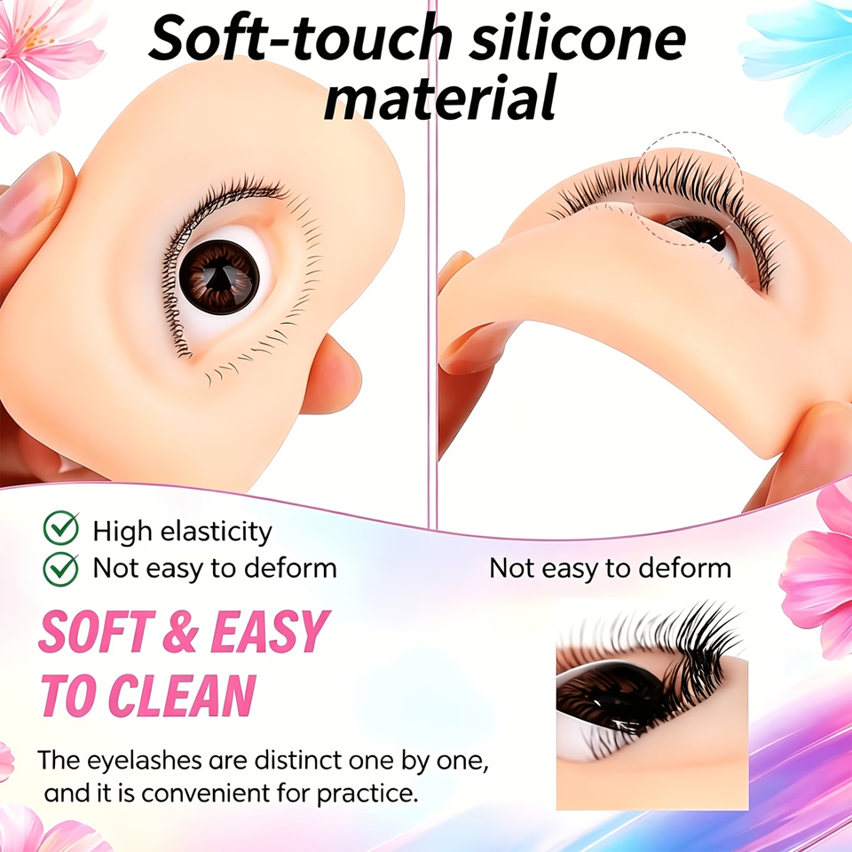 Ojos de Maniquí Reutilizables  - Eyelash Extension Model reseña y precio