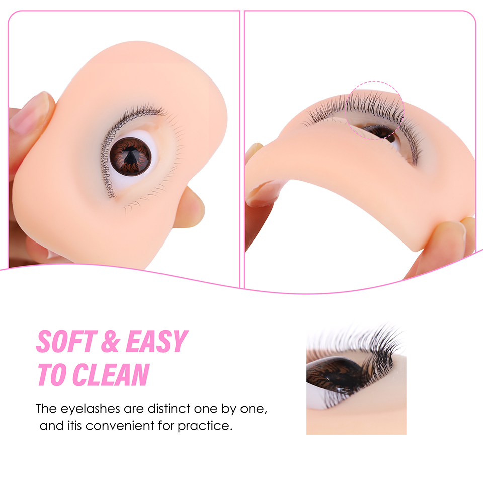 Ojos de Maniquí Reutilizables  - Eyelash Extension Model reseña y precio