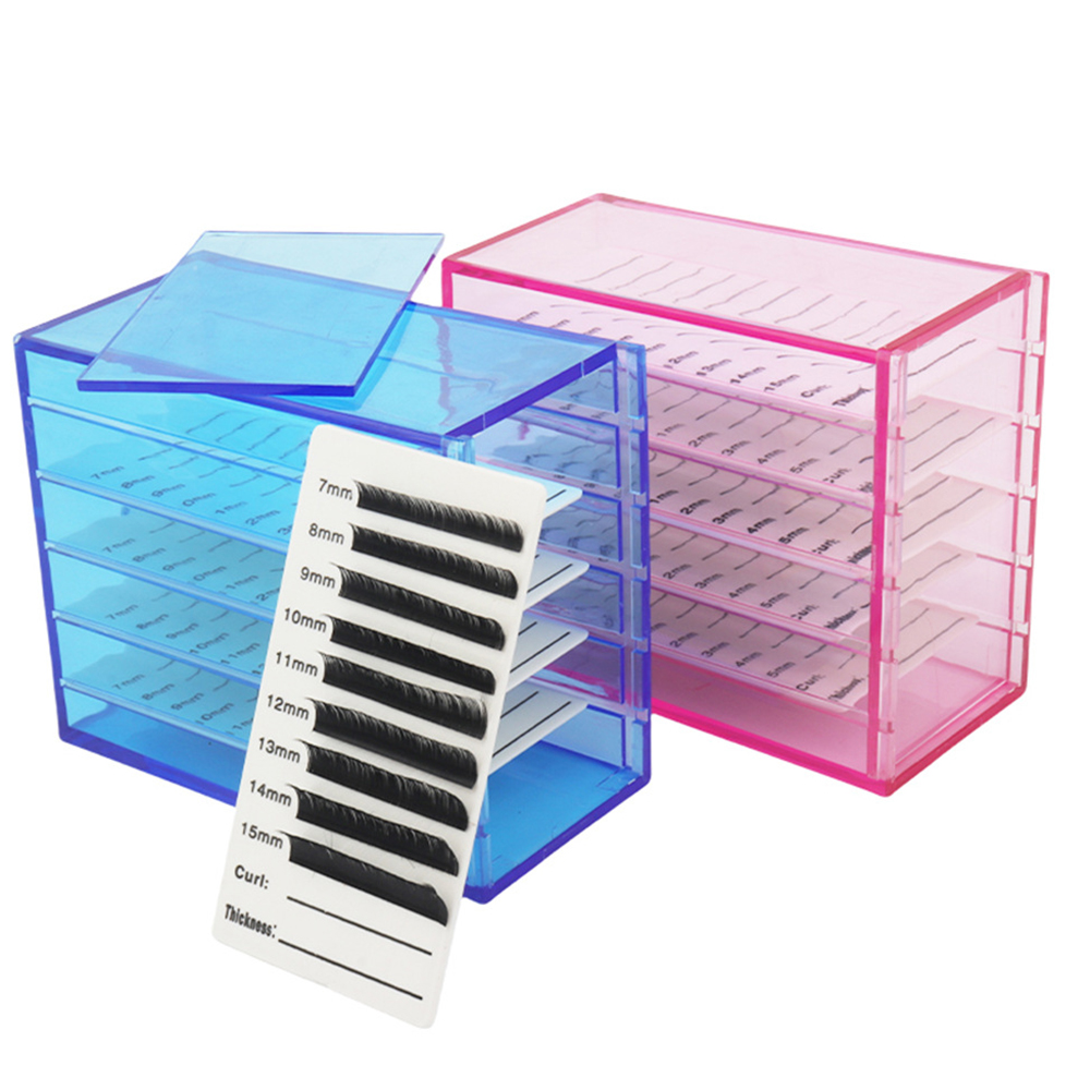 Caja de almacenamiento de exte - Eyelash Extension Guide reseña y precio