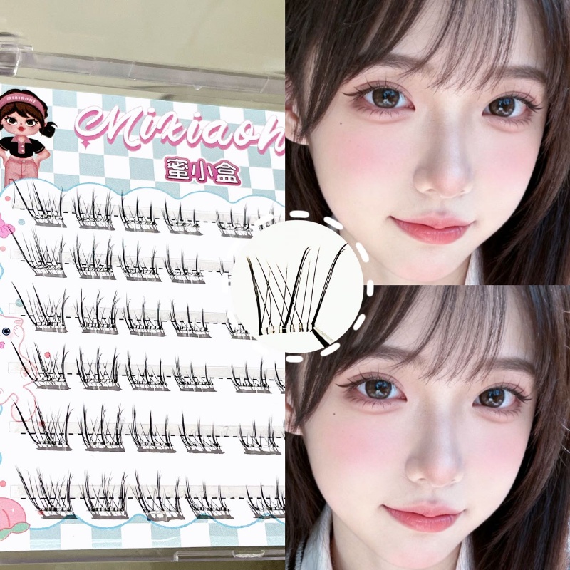 Pestañas Mixiaohe sin Pegament - Eyelash Extension Natural reseña y precio