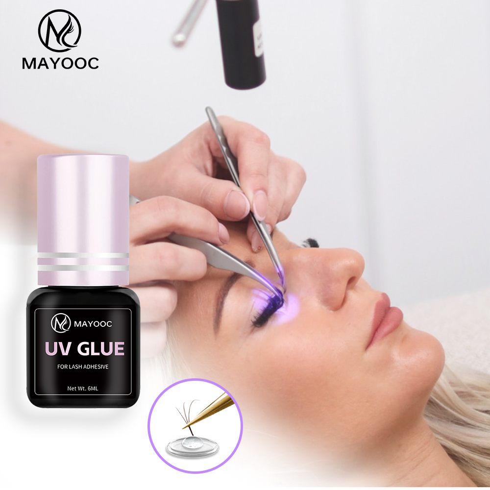 MAYOOC-pegamento para pestañas - Eyelash Extension Logo reseña y precio