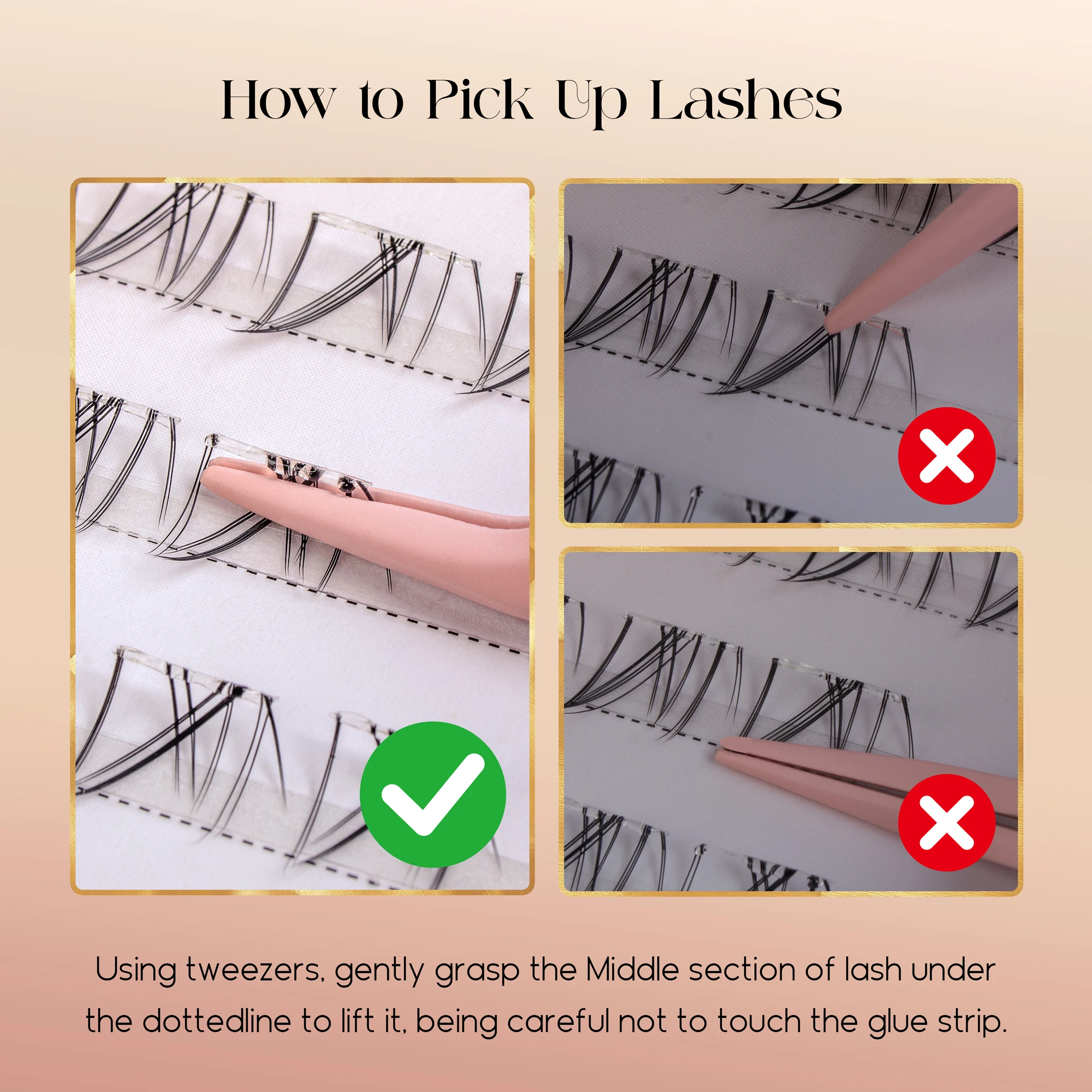 Pestañas Postizas Inferiores B - Eyelash Extension Natural reseña y precio