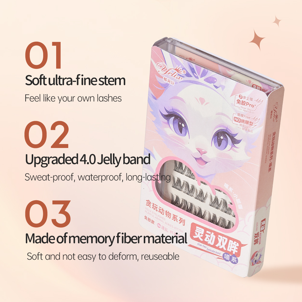 Pestañas Postizas Autoadhesiva - Eyelash Extension Natural reseña y precio