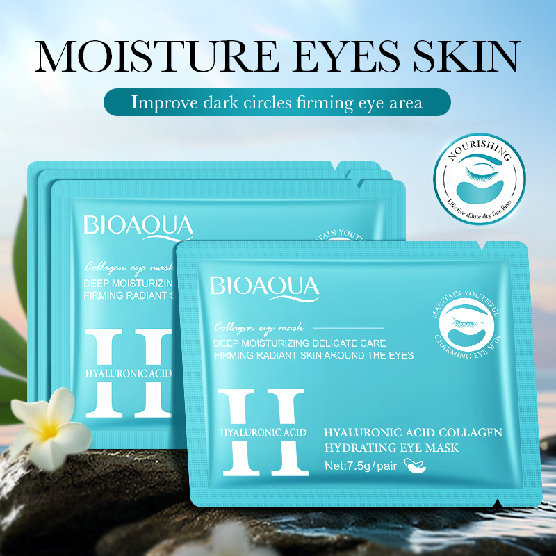 BIOAQUA Retinol cristal coláge - Eye Pad Collagen reseña y precio