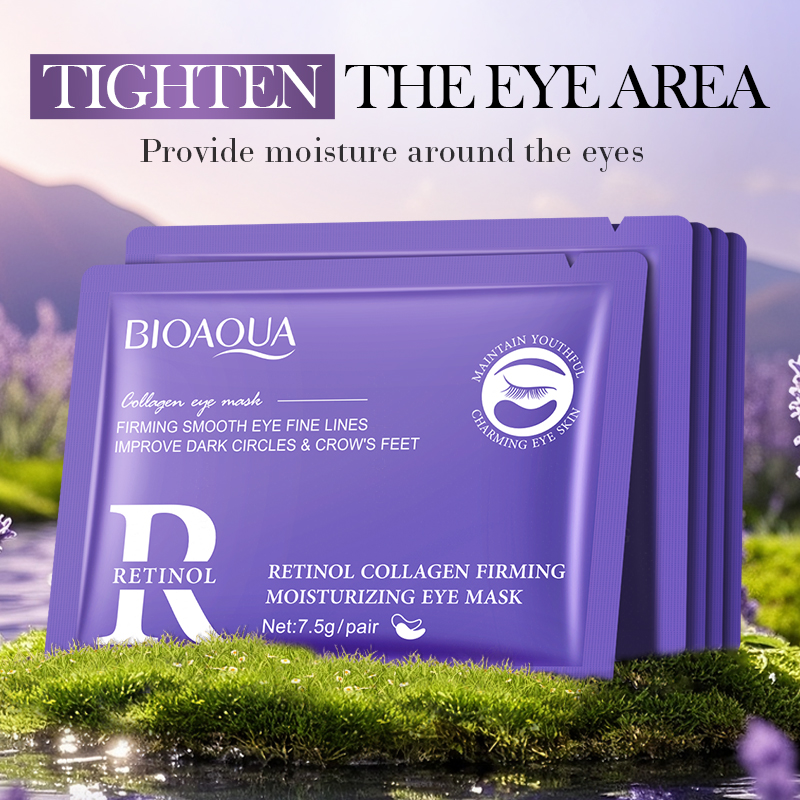 BIOAQUA Retinol cristal coláge - Eye Pad Collagen reseña y precio