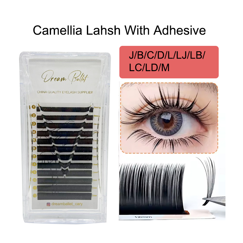 Pestañas Dream Ballet Camellia - Eyelash Extension Russian reseña y precio