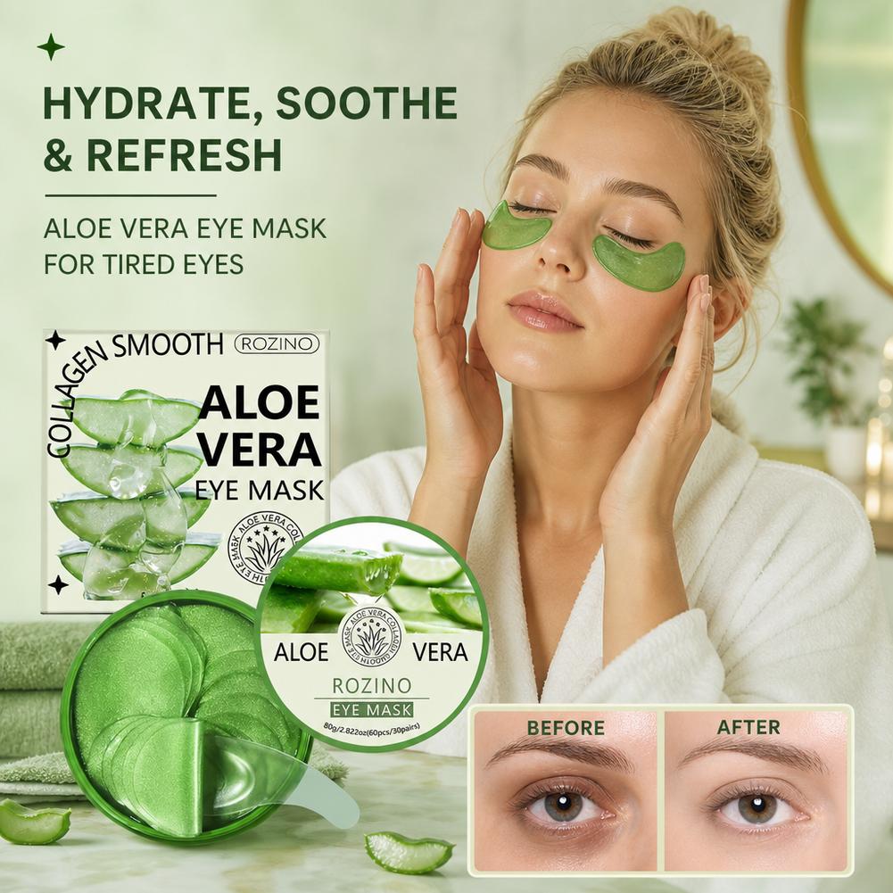 60pcs Mascarillas de Ojos de C - Eye Pad Collagen reseña y precio