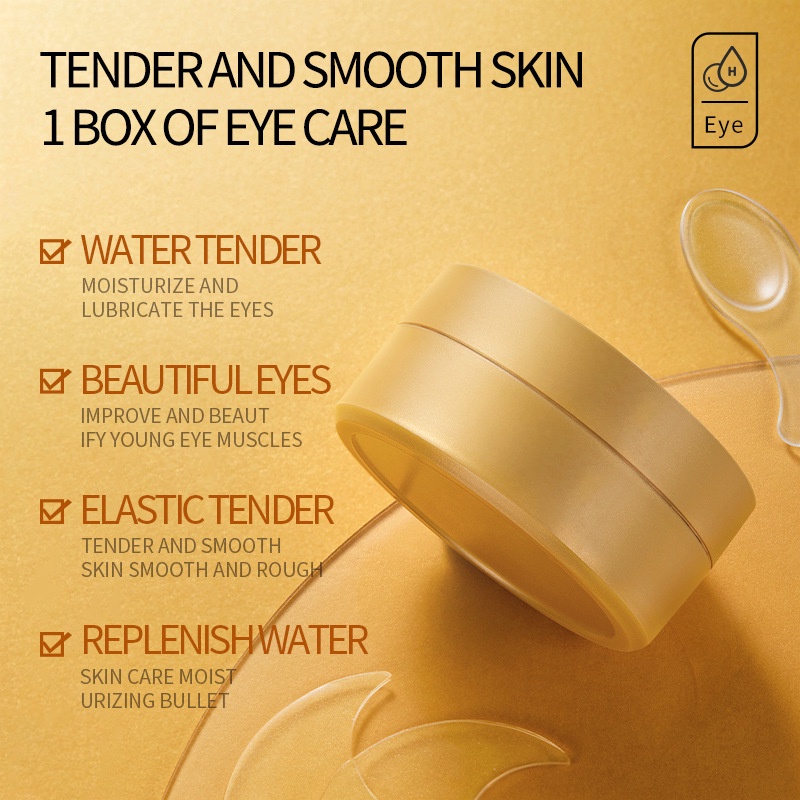 Mascarilla hidratante para ojo - Eye Pad Collagen reseña y precio