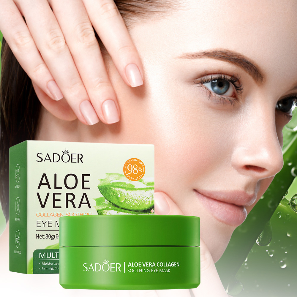 Mascarilla de Ojos Calmante co - Eye Pad Collagen reseña y precio