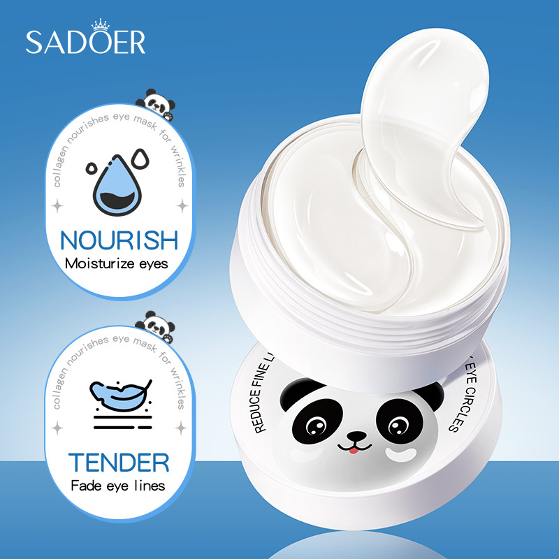 60 uds SADOER máscara de ojos  - Eye Pad Collagen reseña y precio