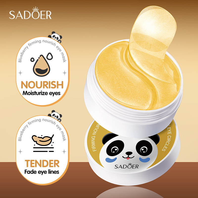 60 uds SADOER máscara de ojos  - Eye Pad Collagen reseña y precio