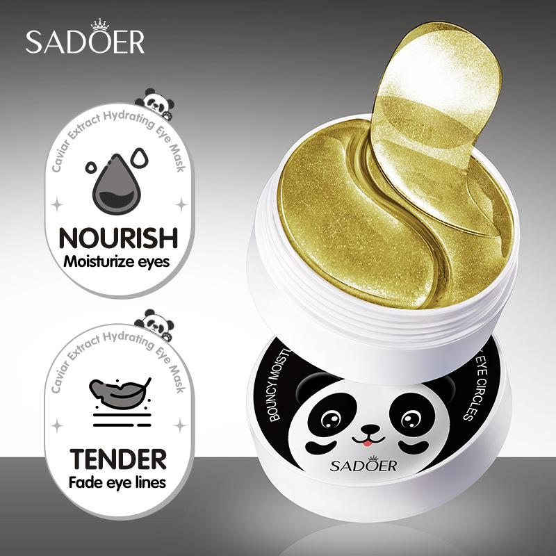 60 uds SADOER máscara de ojos  - Eye Pad Collagen reseña y precio