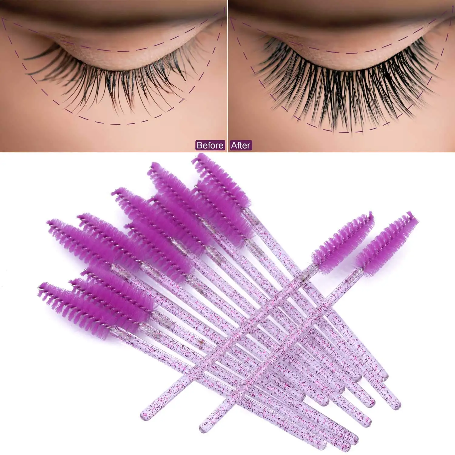 100/1000/2000 Uds varitas de r - Eyelash Extension Wholesale reseña y precio
