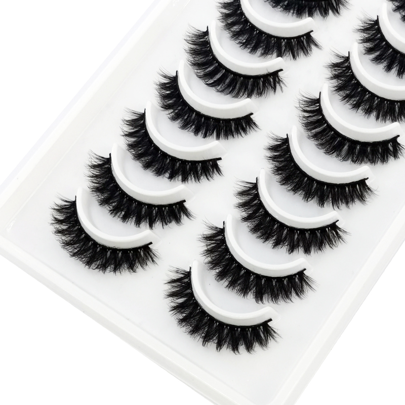 HBZGTLAD pestañas de tira rusa - Eyelash Extension Russian reseña y precio