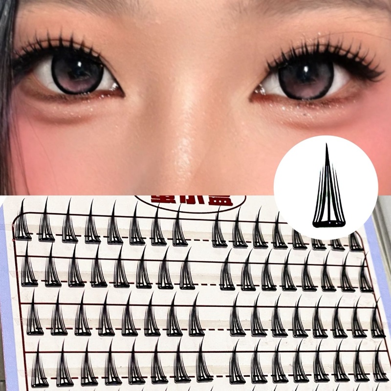 Pestañas Mixiaohe sin pegament - Eyelash Extension Natural reseña y precio