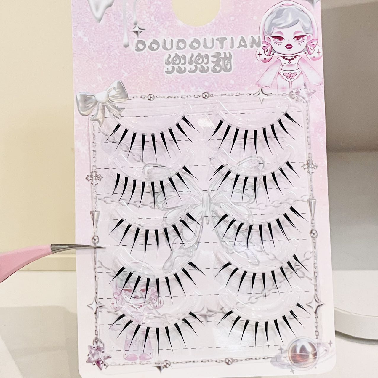 Pestañas Postizas Doudoutian c - Eyelash Extension Natural reseña y precio