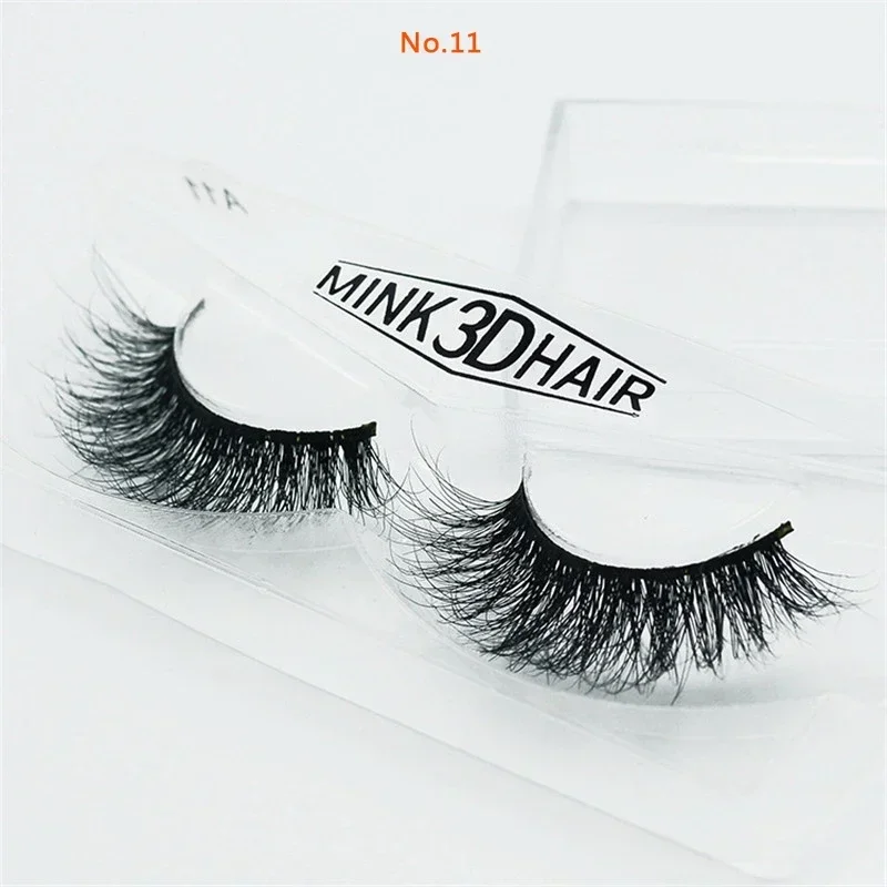 1 par de pestañas de visón 3D, - Eyelash Extension No 11 reseña y precio