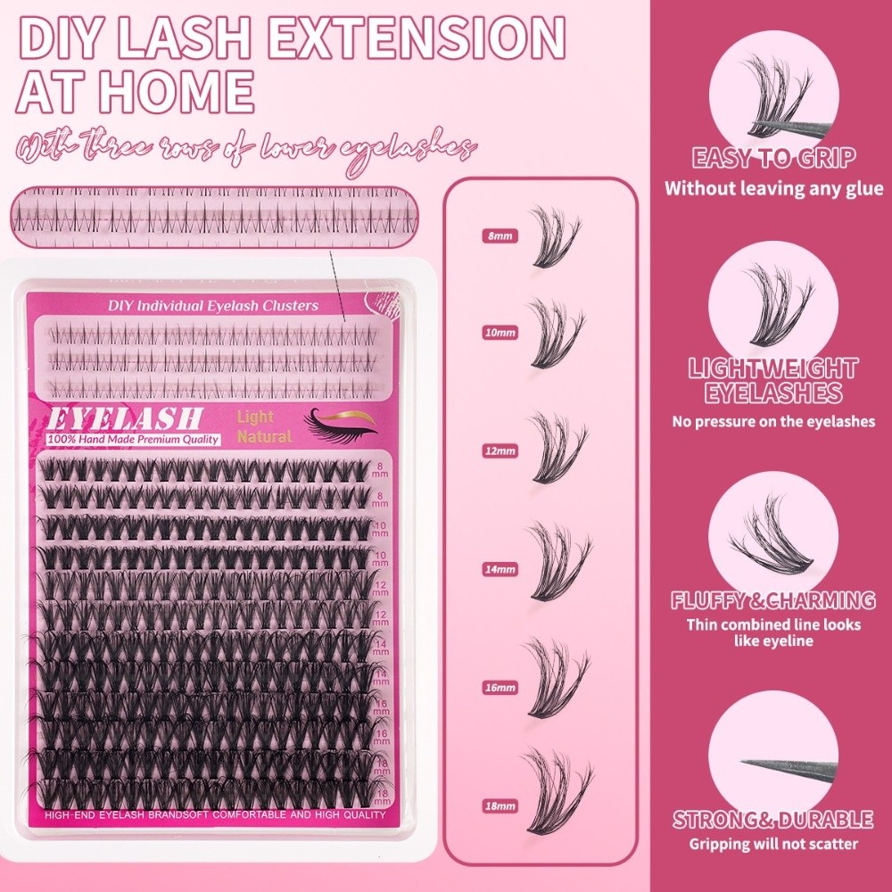 Pestañas Postizas de 8-18 mm d - Eyelash Extension Natural reseña y precio
