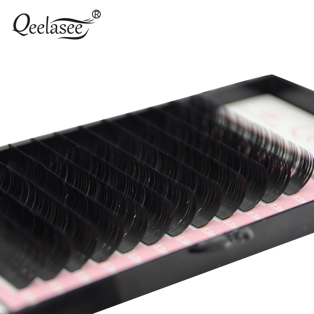 Qeelasee-extensiones de pestañ - Eyelash Extension Russian reseña y precio