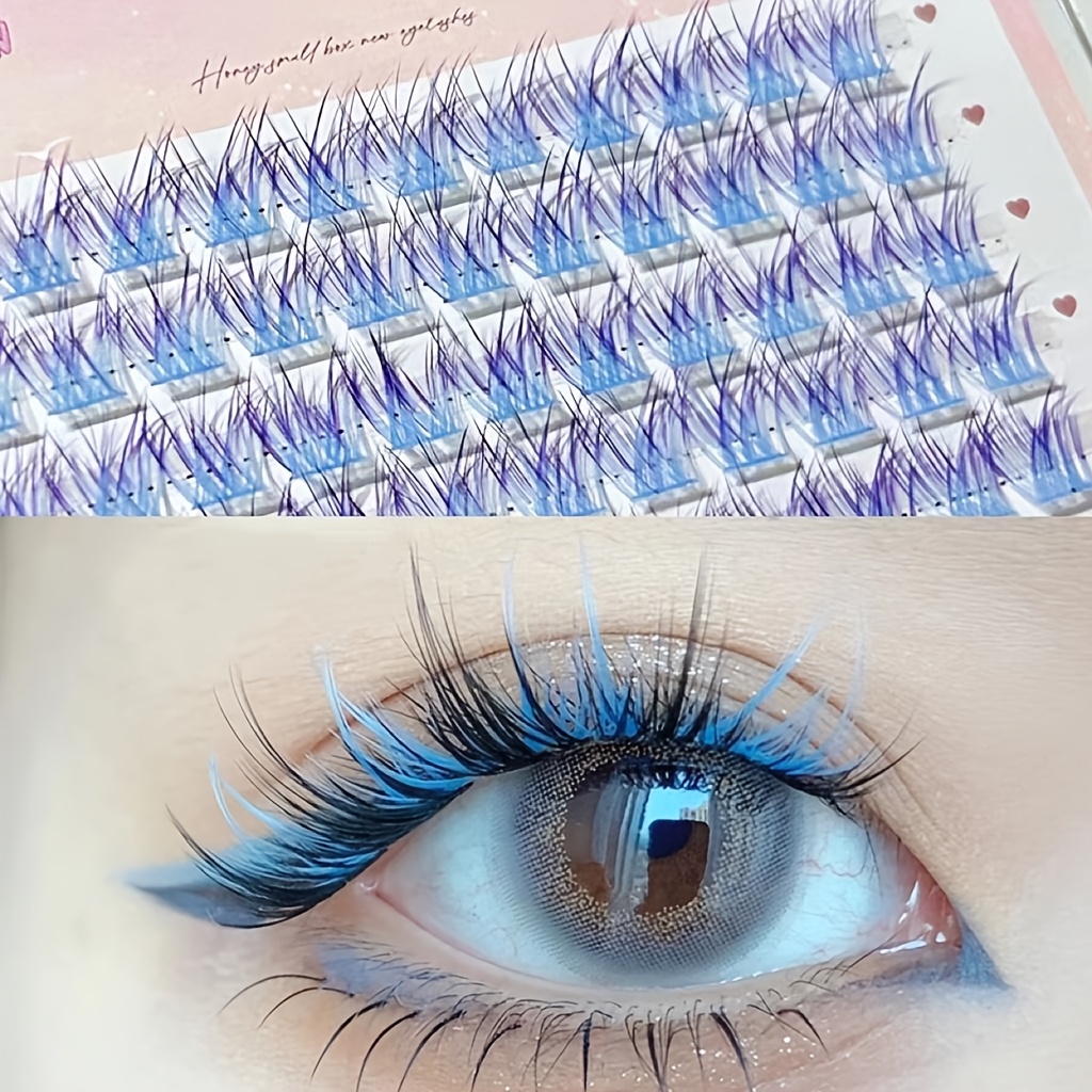 Pestañas Mixiaohe Coloridas, 6 - Eyelash Extension Natural reseña y precio