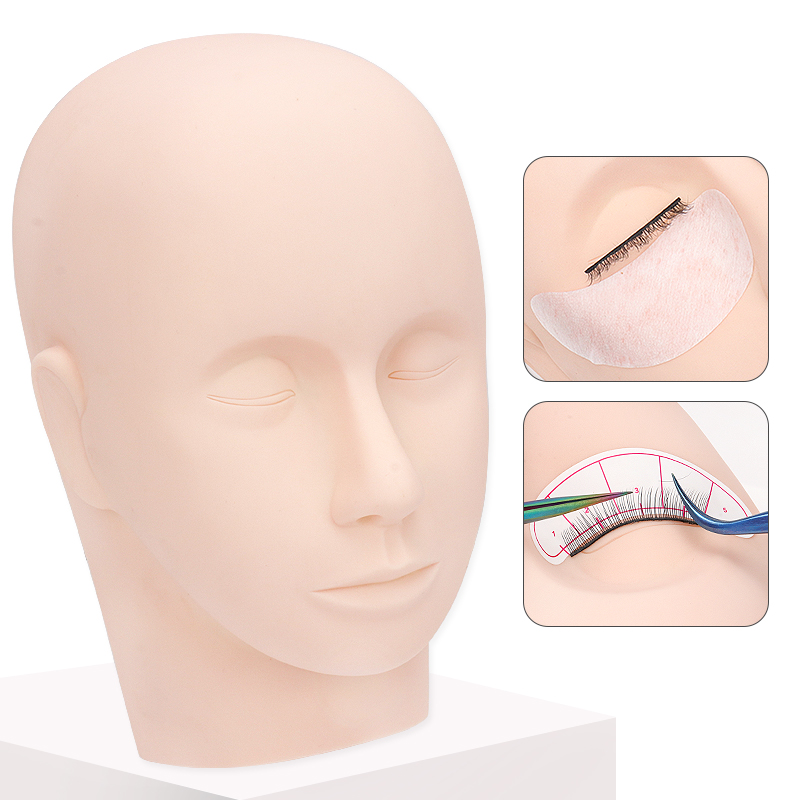 1 pieza de cabeza de maniquí p - Eyelash Extension Guide reseña y precio