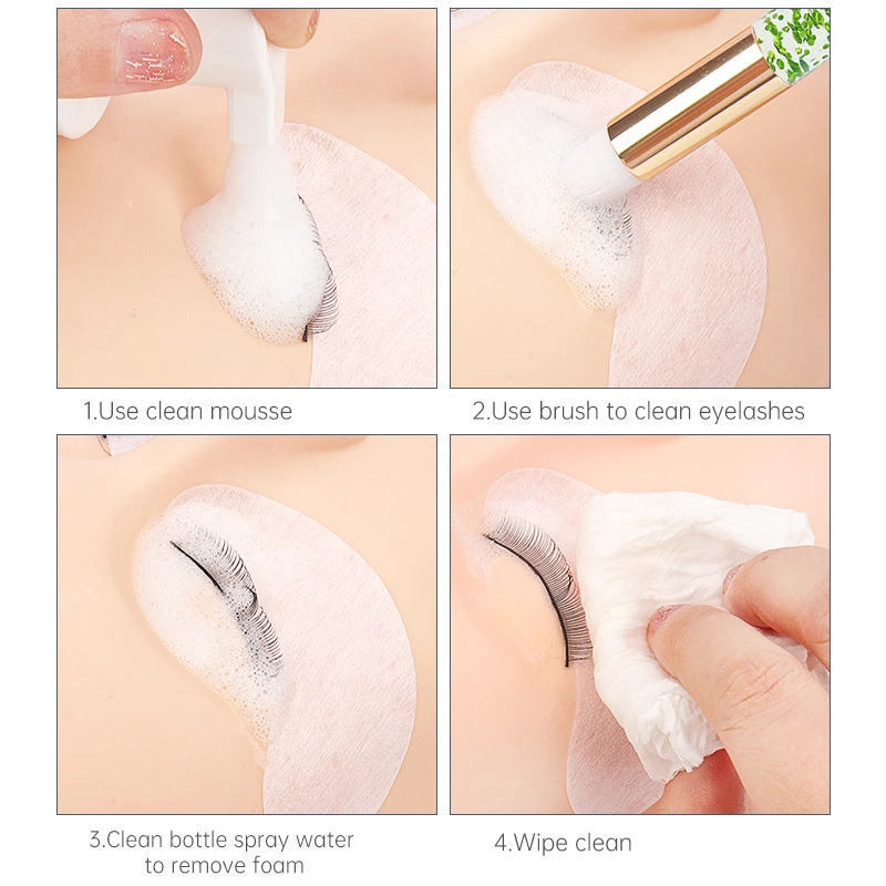 Cepillo para Limpiar Pestañas, - Eyelash Extension Guide reseña y precio