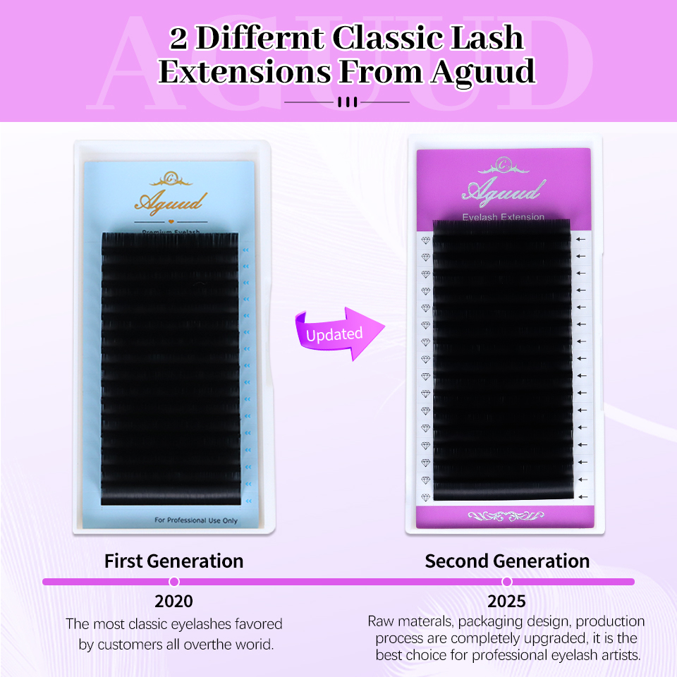 AGUUD 5 bandejas/lote NUEVAS P - Mega Volume Lash reseña y precio
