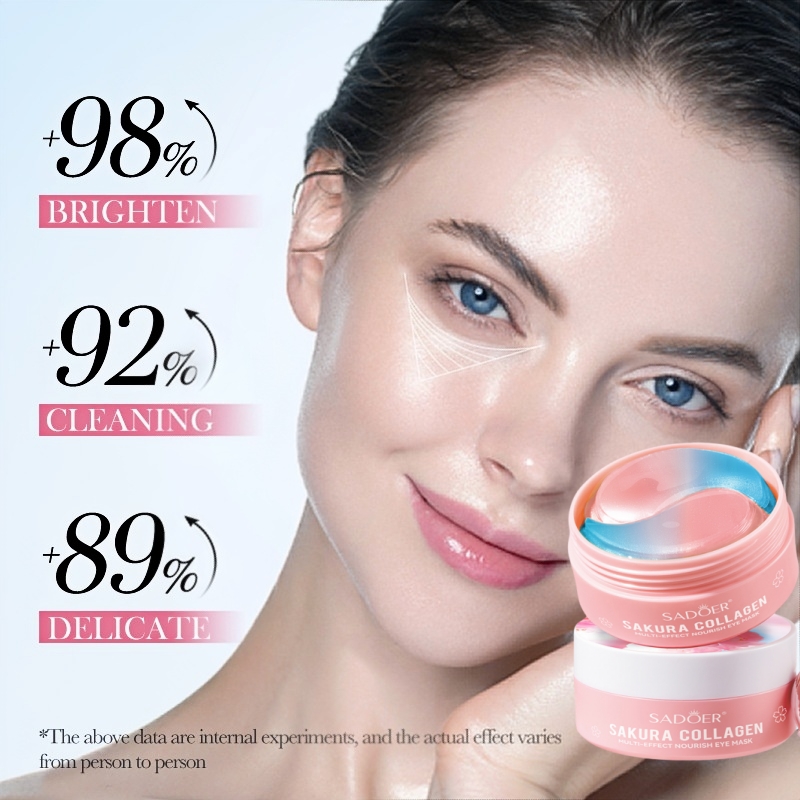 60 mascarillas nutritivas mult - Eye Pad Collagen reseña y precio
