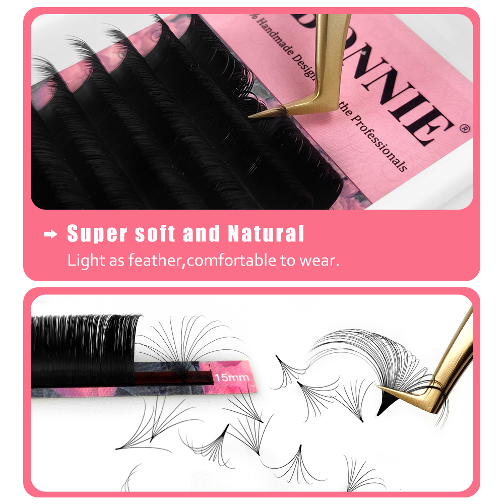 ABONNIE-pestañas fáciles de ab - Mega Volume Lash reseña y precio