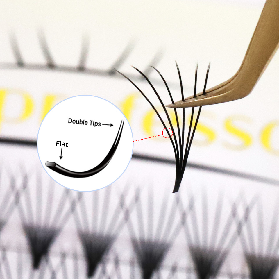 Abanico de pestañas plano pref - Eyelash Extension Korean reseña y precio