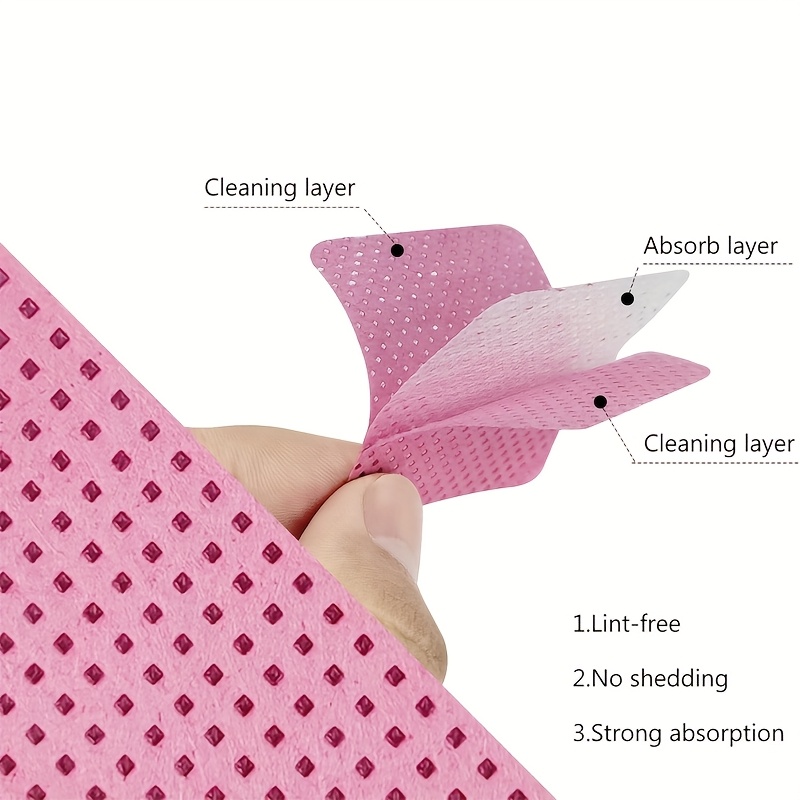 50/100/200 Toallitas para Uñas - Eyelash Extension Remover Gel reseña y precio