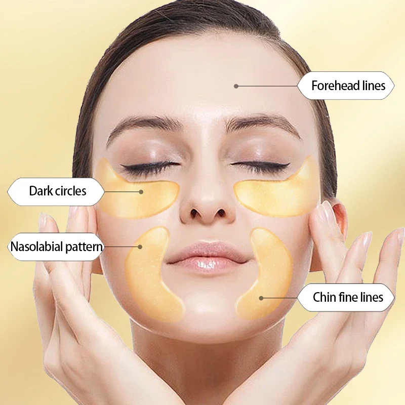 Mascarilla dorada para ojos, p - Eye Pad Collagen reseña y precio