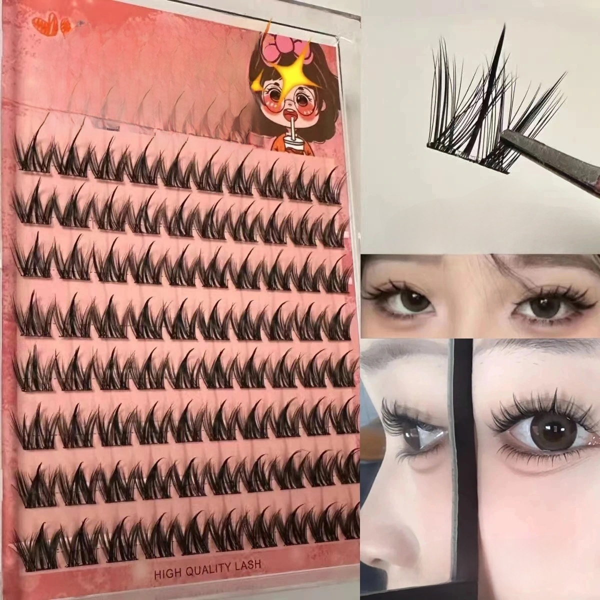 100 pestañas postizas naturale - Eyelash Extension No 11 reseña y precio